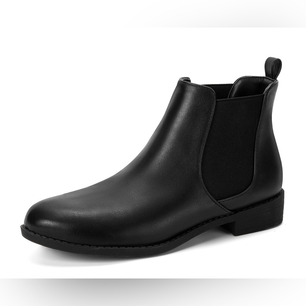 MaxMuxun Women's Ankle Boots Low Heel Chelsea Booties.